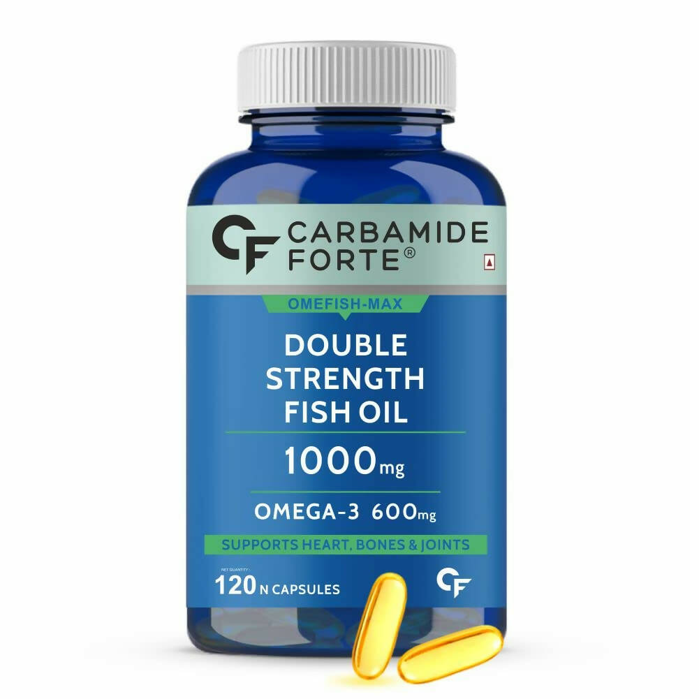 Carbamide Forte Double Strength Fish Oil Capsules | Grocsy