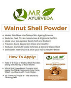 MR Ayurveda Walnut Shell Powder | Grocsy