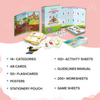 ClassMonitor Playgroup Home Learning Kit with Free Mobile App for 1 - 2.5 Years with 300+ Worksheet For kids of 2 Years | Grocsy