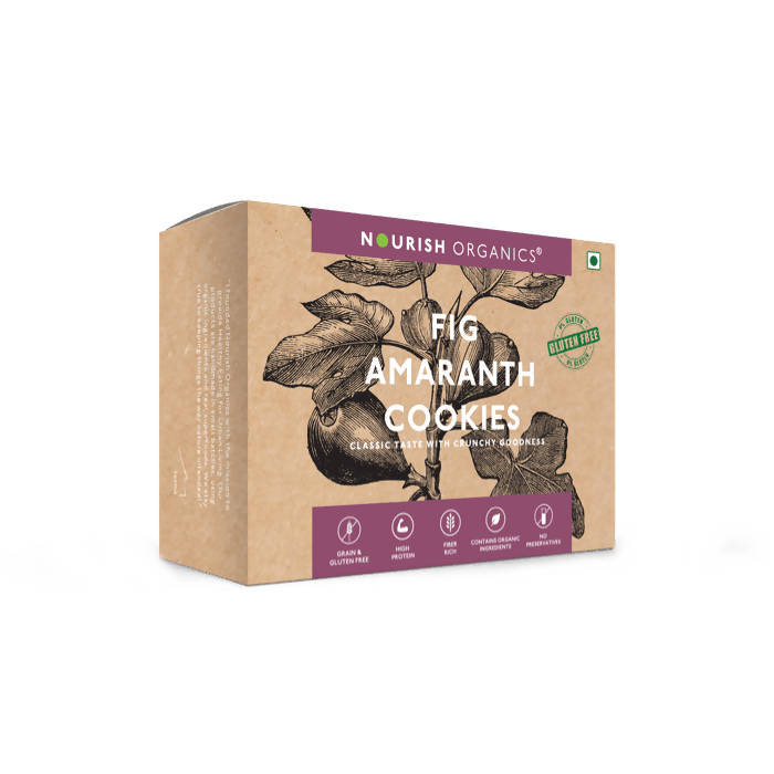 Nourish Organics Fig Amaranth Cookies | Grocsy