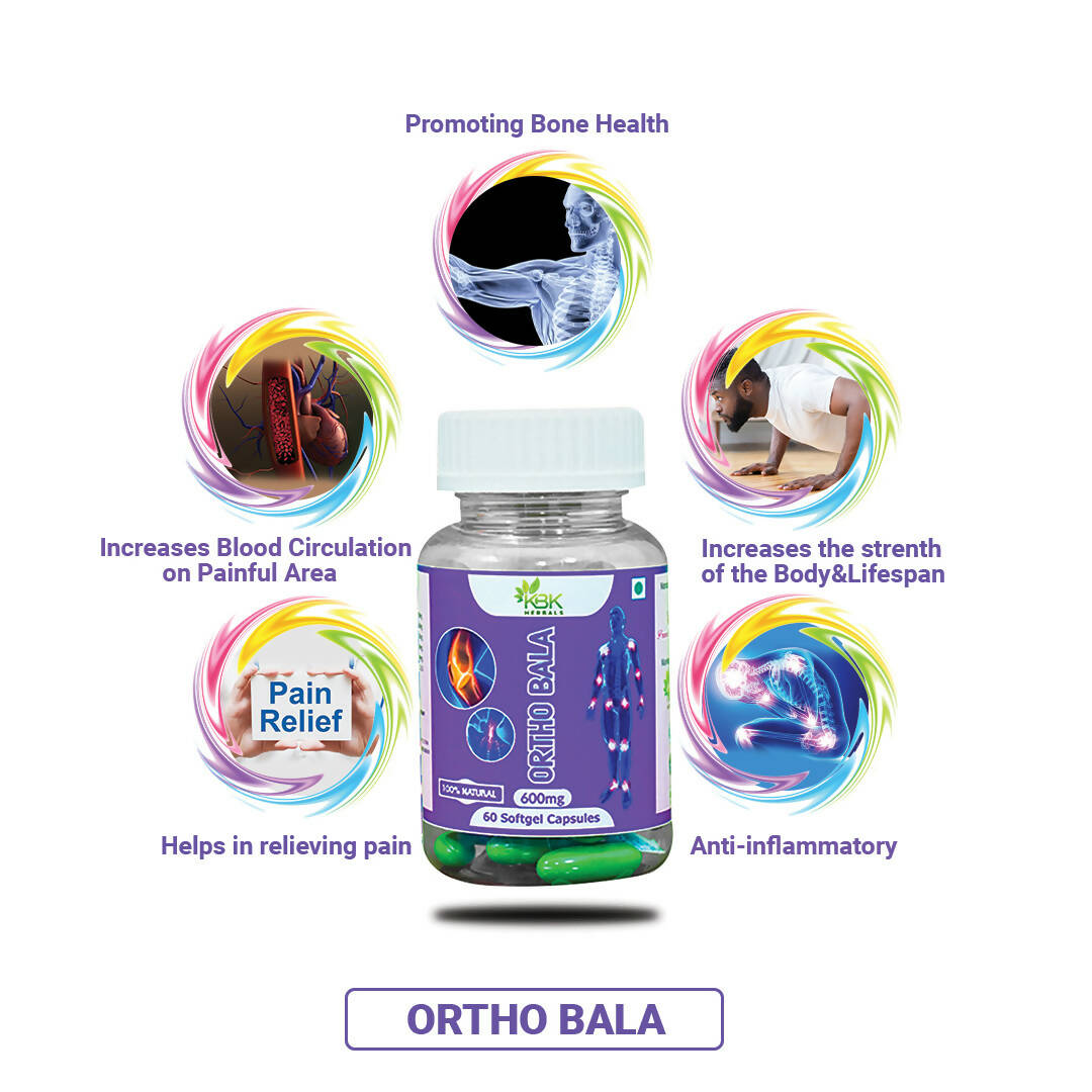 KBK Herbals Ortho Bala Capsules | Grocsy