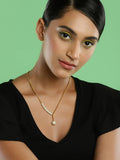 Women's Gold-Polished Chain - Ruby Raang | Grocsy