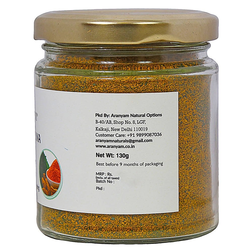 Aranyam Turmeric Spirulina Face Scrub | Grocsy