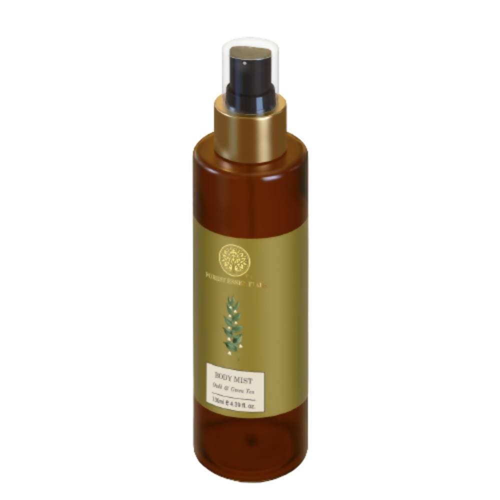 Forest Essentials Body Mist Oudh & Green Tea | Grocsy