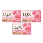 Lux Rose & Vitamin E Soap For Soft Glowing Skin | Grocsy