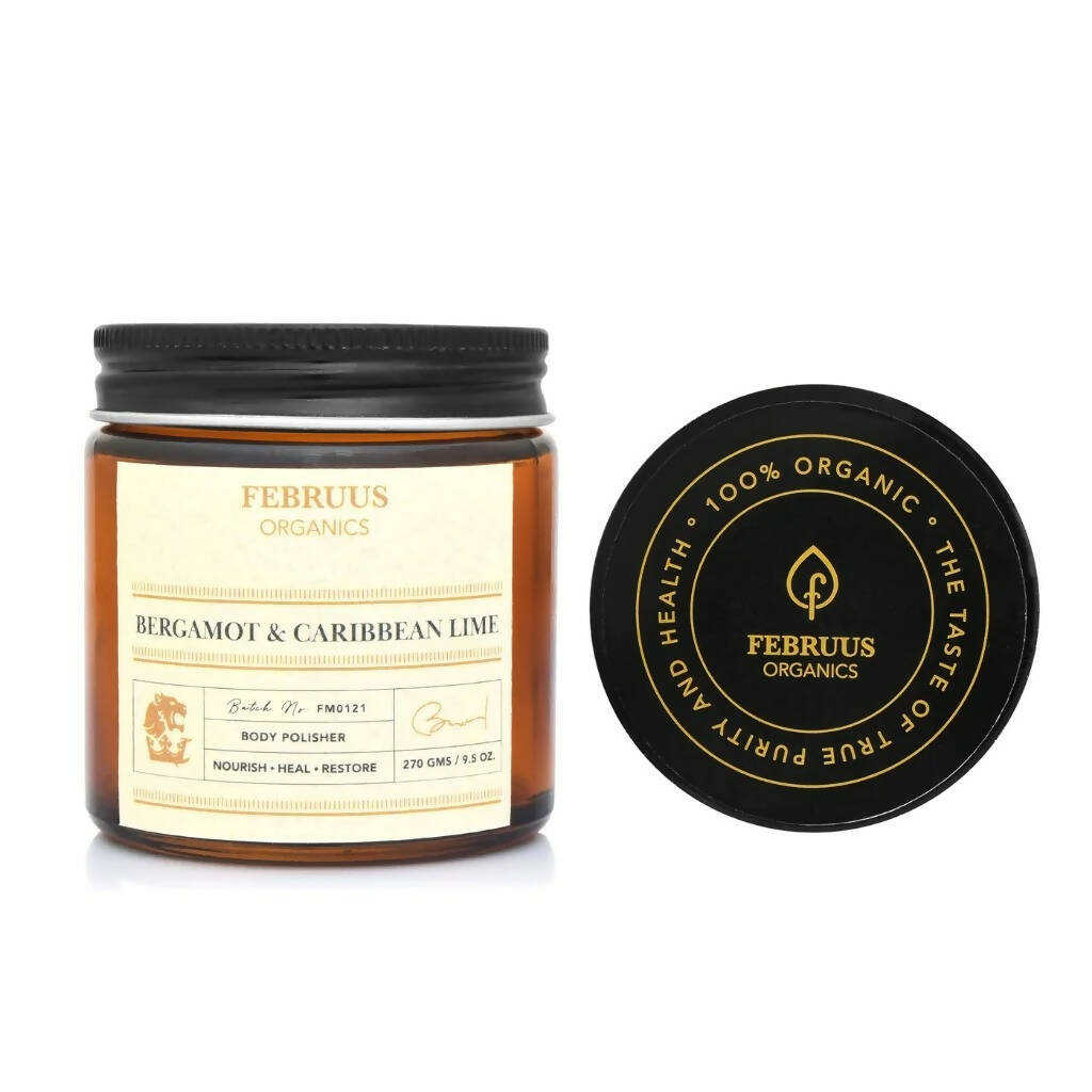Februus Organics Bergamot & Caribbean Lime Body Polisher | Grocsy