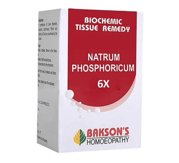 Bakson's Homeopathy Natrum Phosphoricum Biochemic Tablets | Grocsy