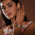 Navratan Bangle- Ruby Raang | Grocsy