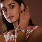 Navratan Bangle- Ruby Raang | Grocsy