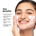 Foxtale Oil & Acne Control Face Wash | Grocsy