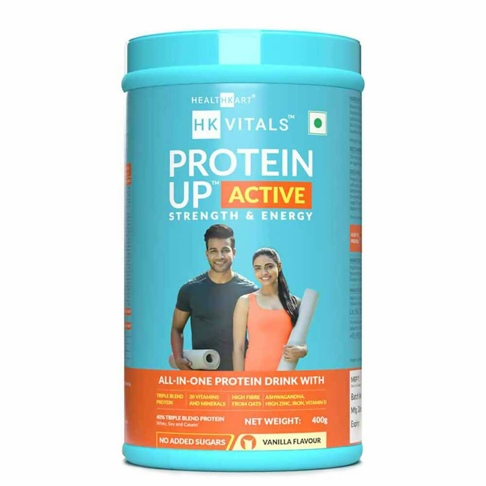 HK Vitals ProteinUp Active Strength & Energy (No Added Sugar) | Grocsy