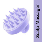 Nykaa Naturals Scalp Massager Brush For Blood Circulation & Natural Hair Growth - Lavender | Grocsy