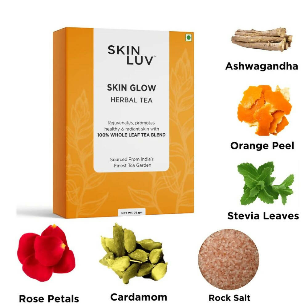 SkinLuv Skin Glow Herbal Tea | Grocsy