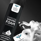 Bombay Shaving Company Charcoal Shaving Foam with Moroccan Argan Oil | Grocsy
