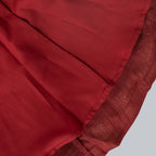 Pink Cow Fashions Red Ghagra Choli With Frill Dupatta | Grocsy