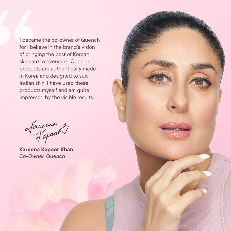 Quench Illuminating Lip Oil with Cherry Blossom & Pearl Extracts For Shiny Hydrated Lips | Grocsy