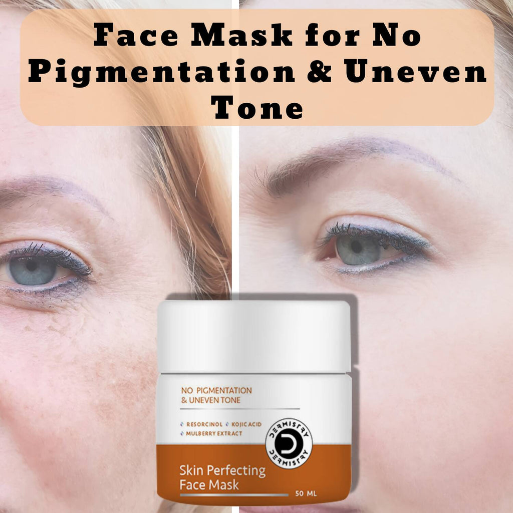Dermistry Skin Perfecting Face Cream & Skin Perfecting Face Mask | Grocsy