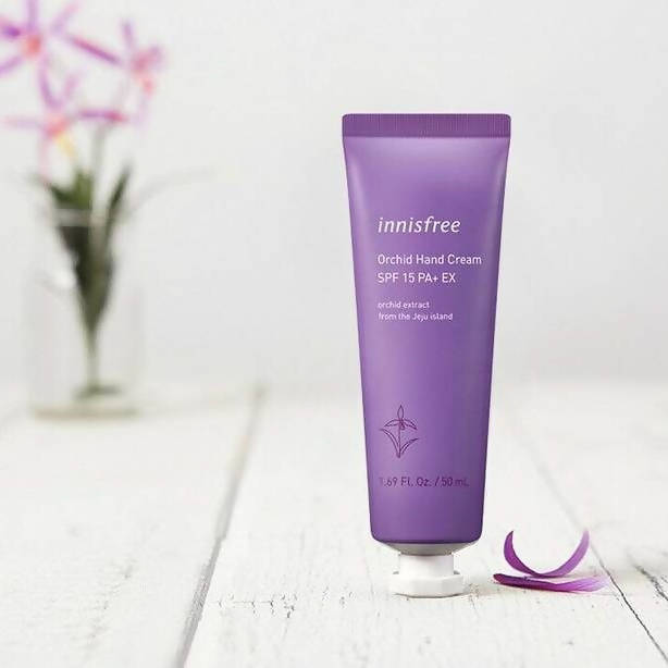 Innisfree Orchid Hand Cream SPF15 PA+ EX | Grocsy