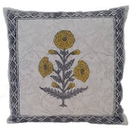 The Decor Nook Yellow Sunflower Print Cushion Cover | Grocsy