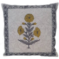 The Decor Nook Yellow Sunflower Print Cushion Cover | Grocsy