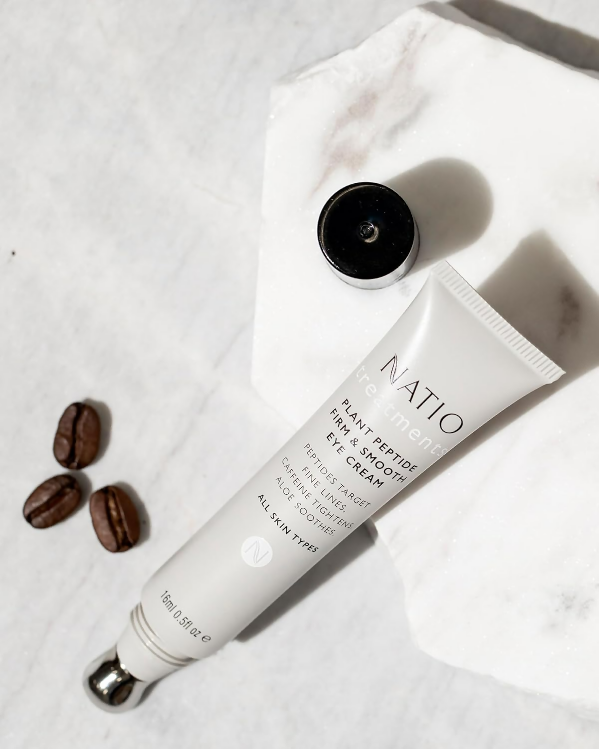 Natio Treatments Plant Peptide Firm & Smooth Eye Cream | Grocsy