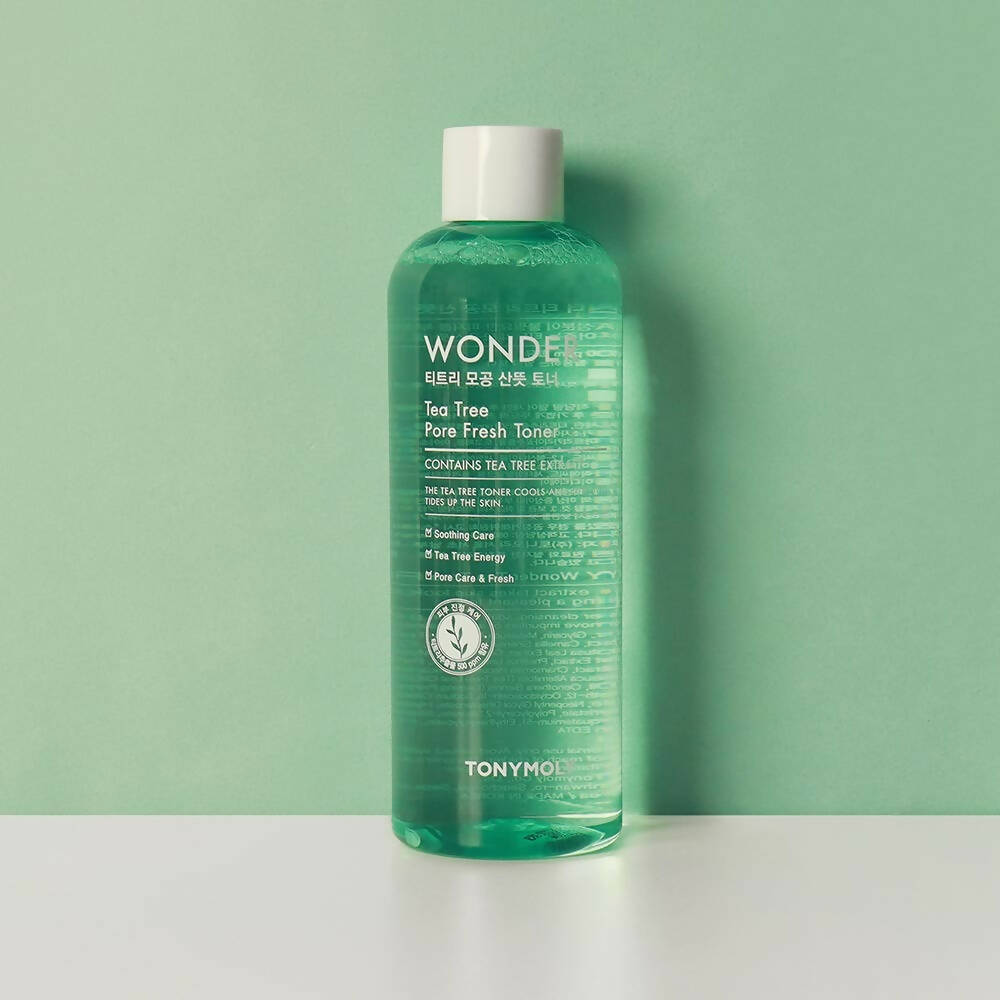 Tonymoly Wonder Tea Tree Pore Fresh Toner - Korean Skincare | Grocsy