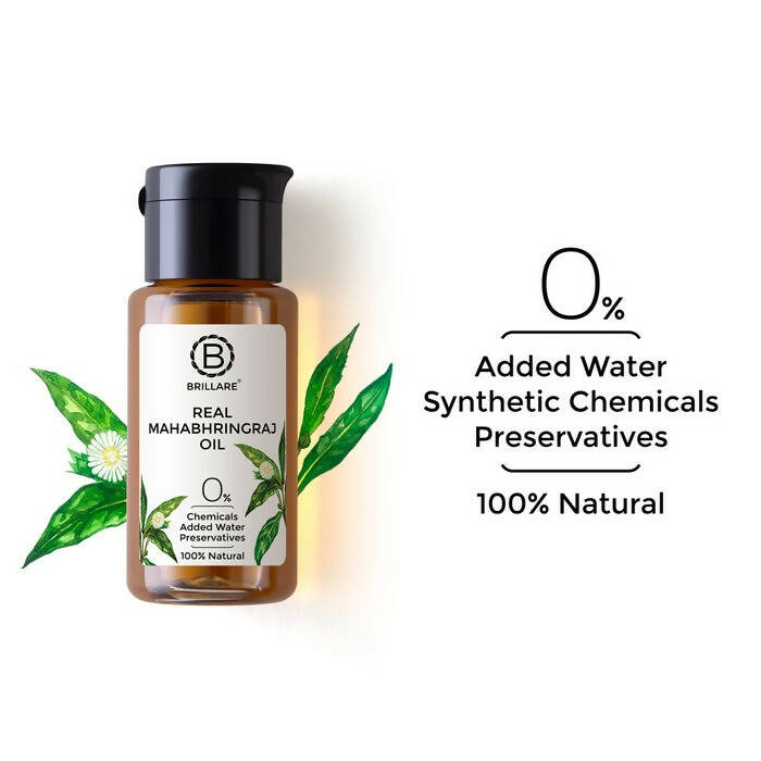 Brillare Real Mahabhringraj Hair Oil | Grocsy
