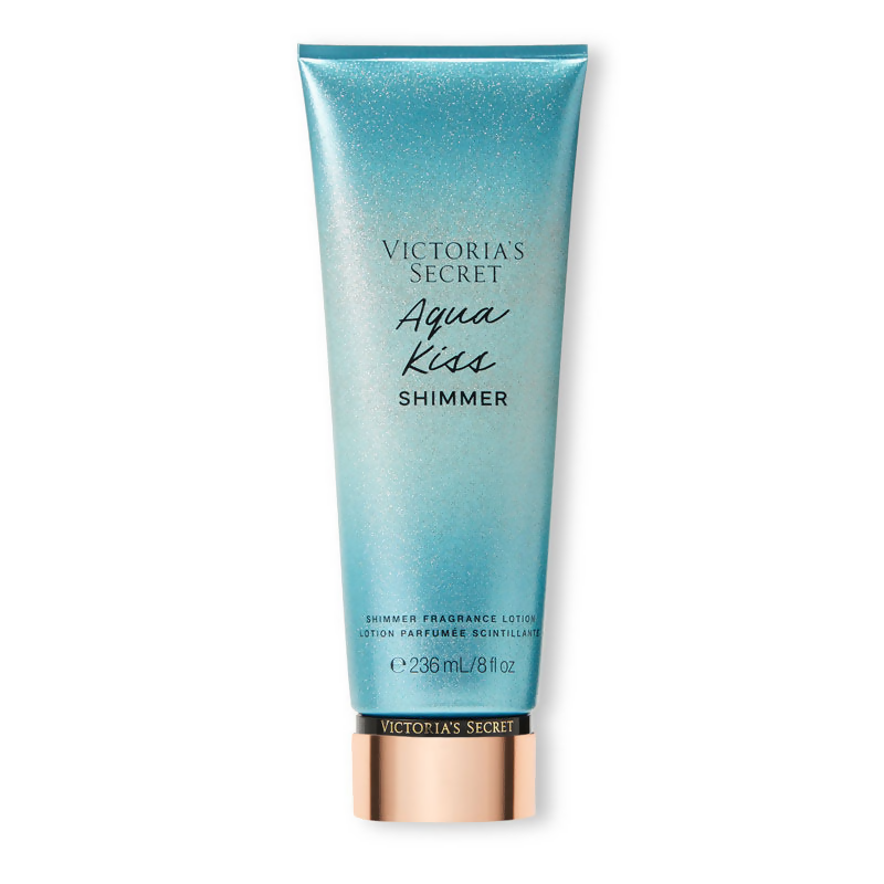 Victoria's Secret Aqua Kiss Shimmer Body Lotion | Grocsy