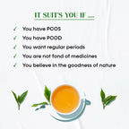Oraah PCOS PCOD Basil with Black Currant Tea | Grocsy