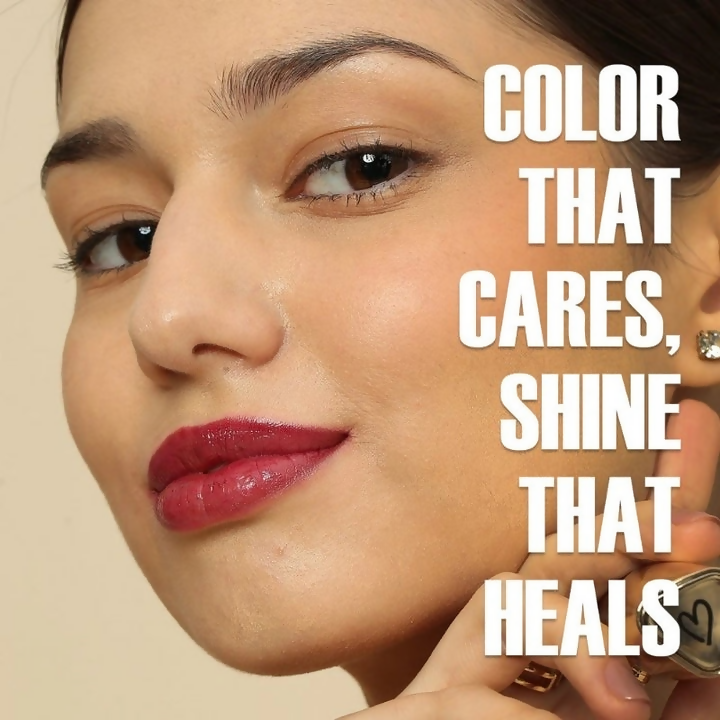 Dunamiss Liliana Hydrating Lip Oil Wine Mauve Bliss | Grocsy