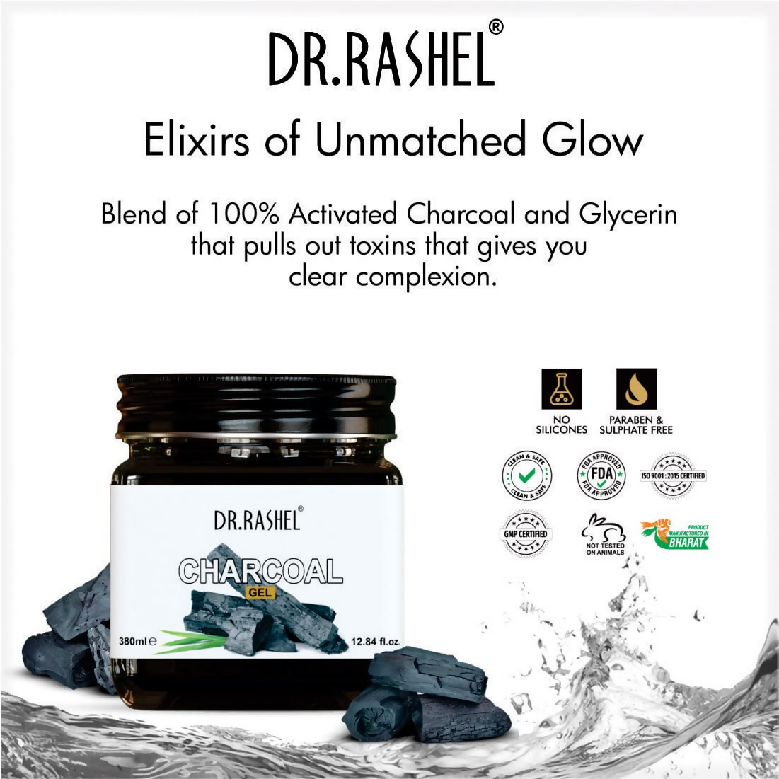 Dr.Rashel Charcoal Gel | Grocsy