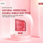 AHC Natural Perfection Double Shield Sun Stick With SPF 50+ & PA++++ - Korean Skincare | Grocsy