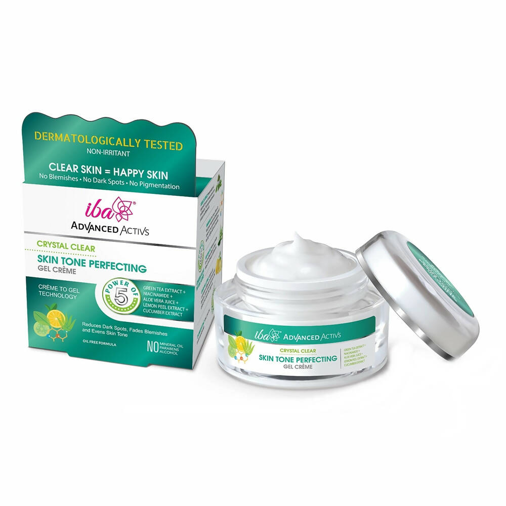 Iba Advanced Activs Crystal Clear Skin Tone Perfecting Gel Cream | Grocsy