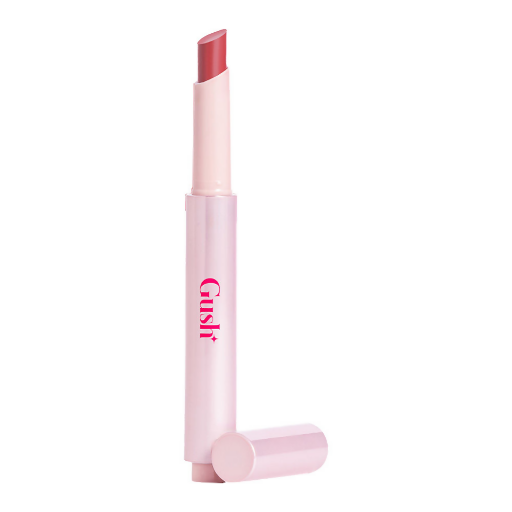 Gush Beauty Hybrid Gloss Butter Balm High Shine & Hydrating - Rosy Mauve | Grocsy