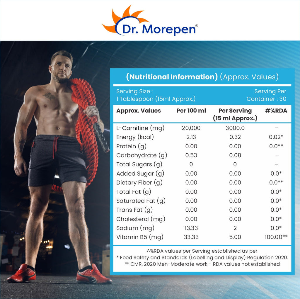 Dr Morpen L-Carnitine Pro Orange | Grocsy
