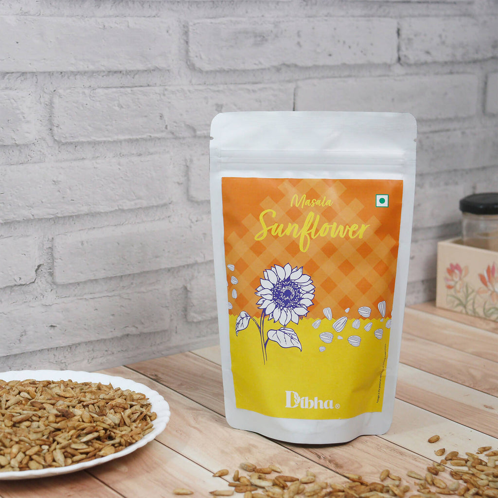 Dibha - Honest Snacking Masala Sunflower Seeds | Grocsy