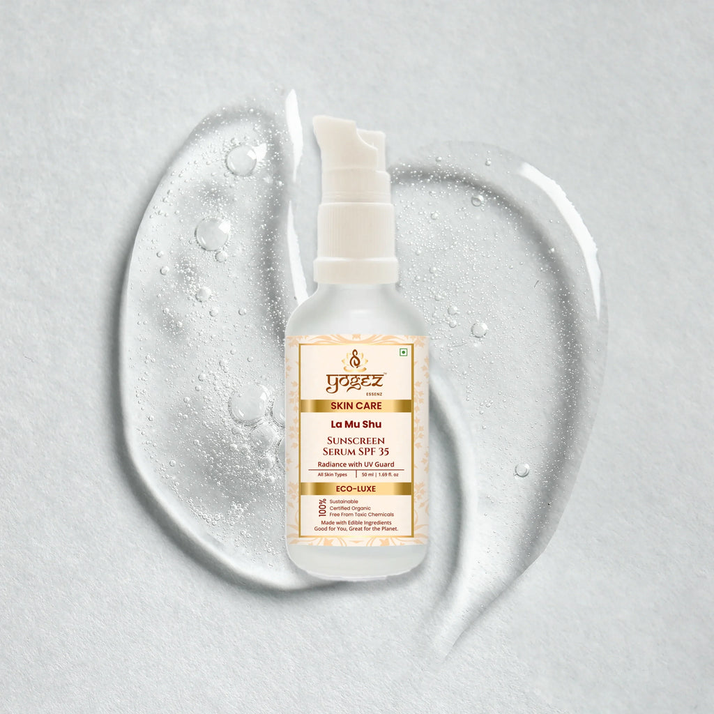 Yogez La Mu Shu Sunscreen Serum SPF 35 | Grocsy