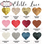 Confect Beaming Black | Edible Lace | Grocsy