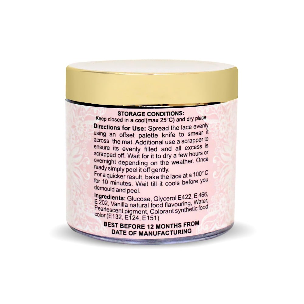 Confect Beaming Black | Edible Lace | Grocsy