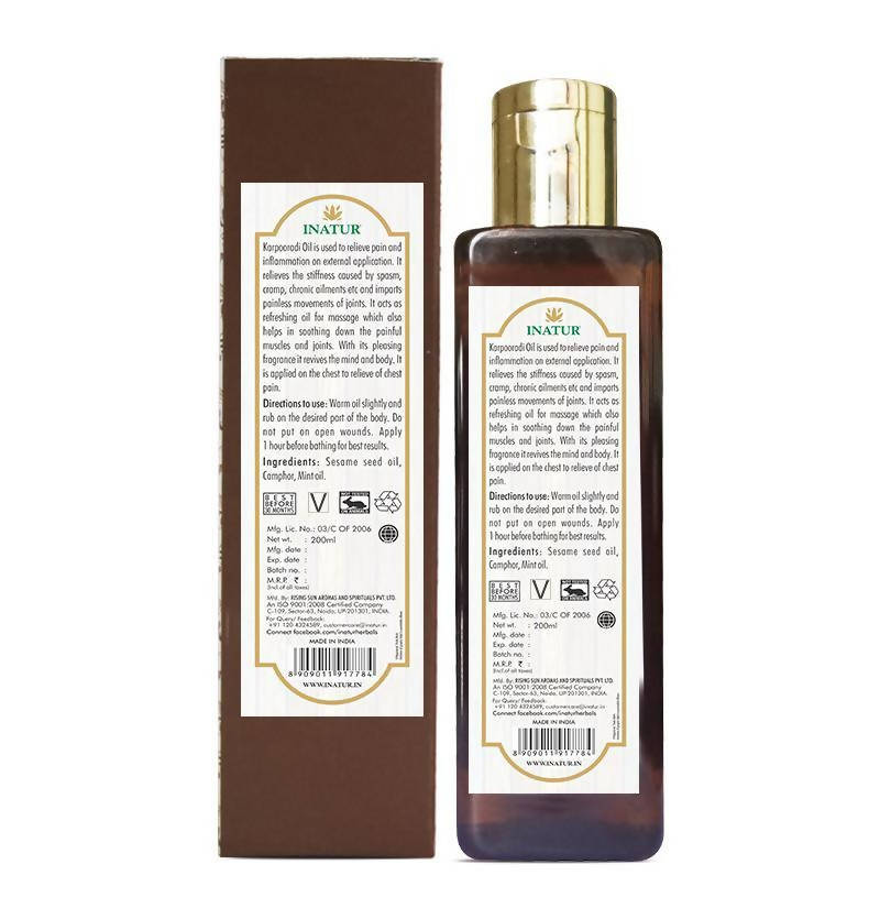 Inatur Karpooradi Oil | Grocsy