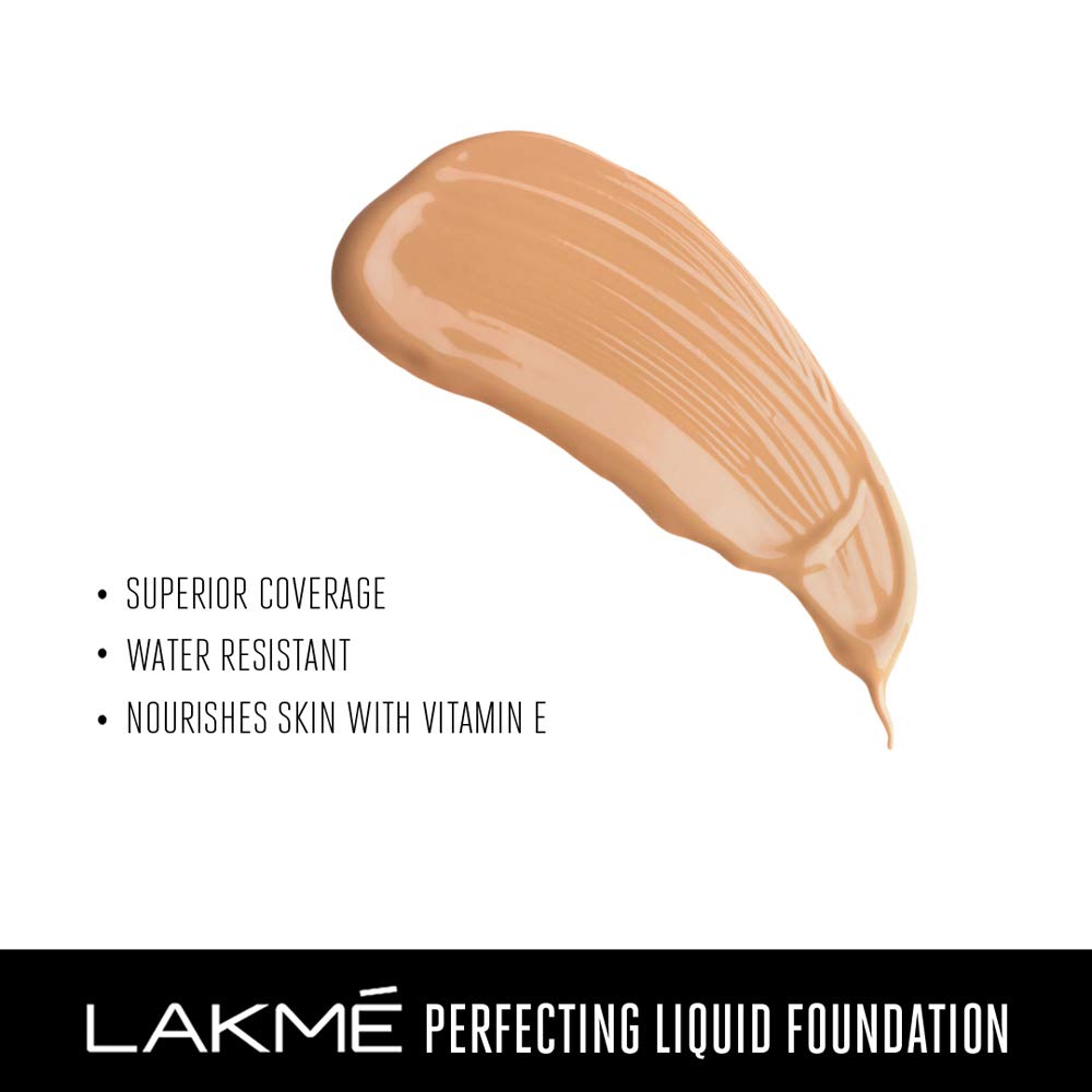 Lakme Perfecting Liquid Foundation, 27ml | Grocsy