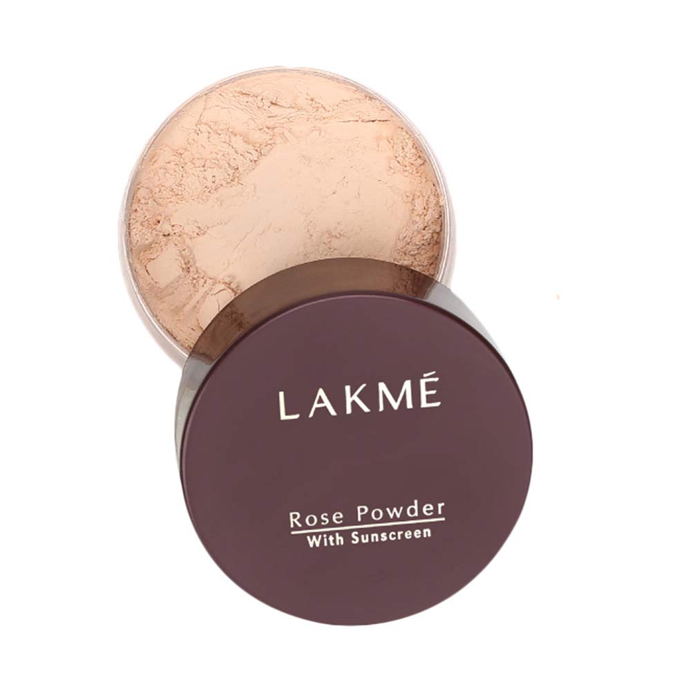 Lakme Rose Face Powder, Soft Pink, 40g | Grocsy