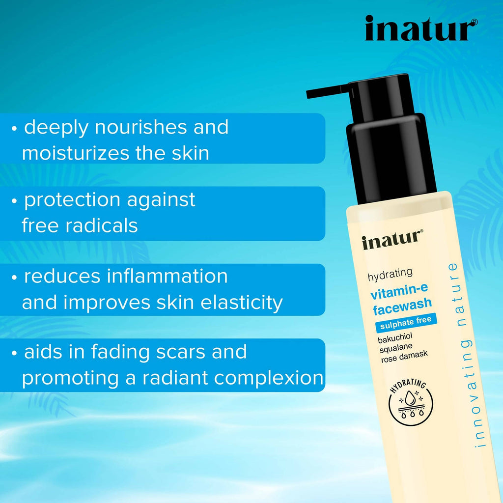 Inatur Vitamin E Face Wash | Grocsy
