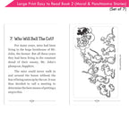 Large Print Easy to Read Moral & Panchtantra Stories Books Set of 7| Children Stories Books| Ages 6 - 12 Year | Grocsy