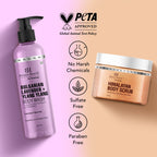 Botanic Hearth Bulgarian Lavender Bodywash & Himalayan Scrub | Grocsy