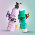 Botanic Hearth Hyaluronic Face Wash with Lavender Body Wash | Grocsy