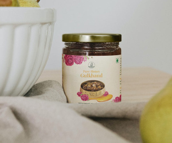 Narchuvai Foods Rose Honey Gulkhand | Grocsy