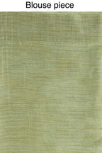 Mominos Fashion Olive Green Color Bhagalpuri Saree | Grocsy