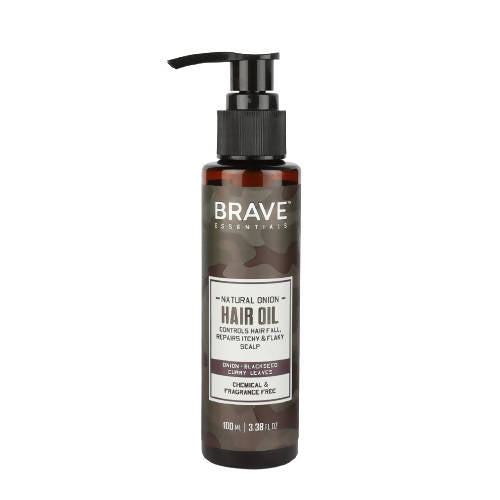 Brave Essentials Natural Onion Hair Oil | Grocsy