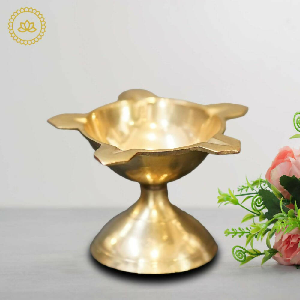 Brass Star Diya | Grocsy